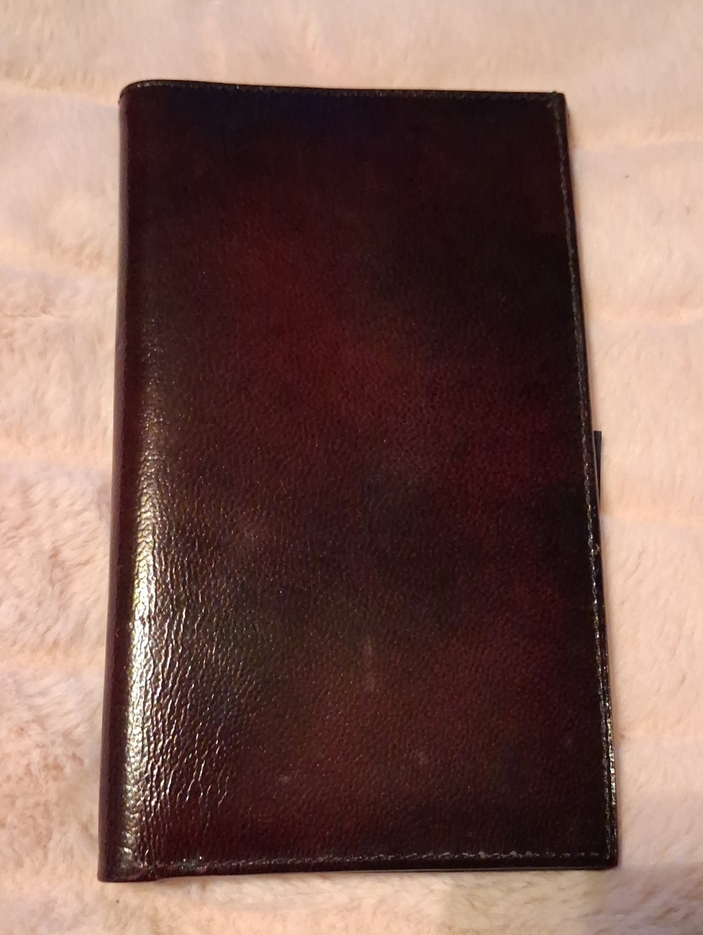 Abas Vintage 1980's Men's Brown Leather Travel Wallet - Classic Organizer